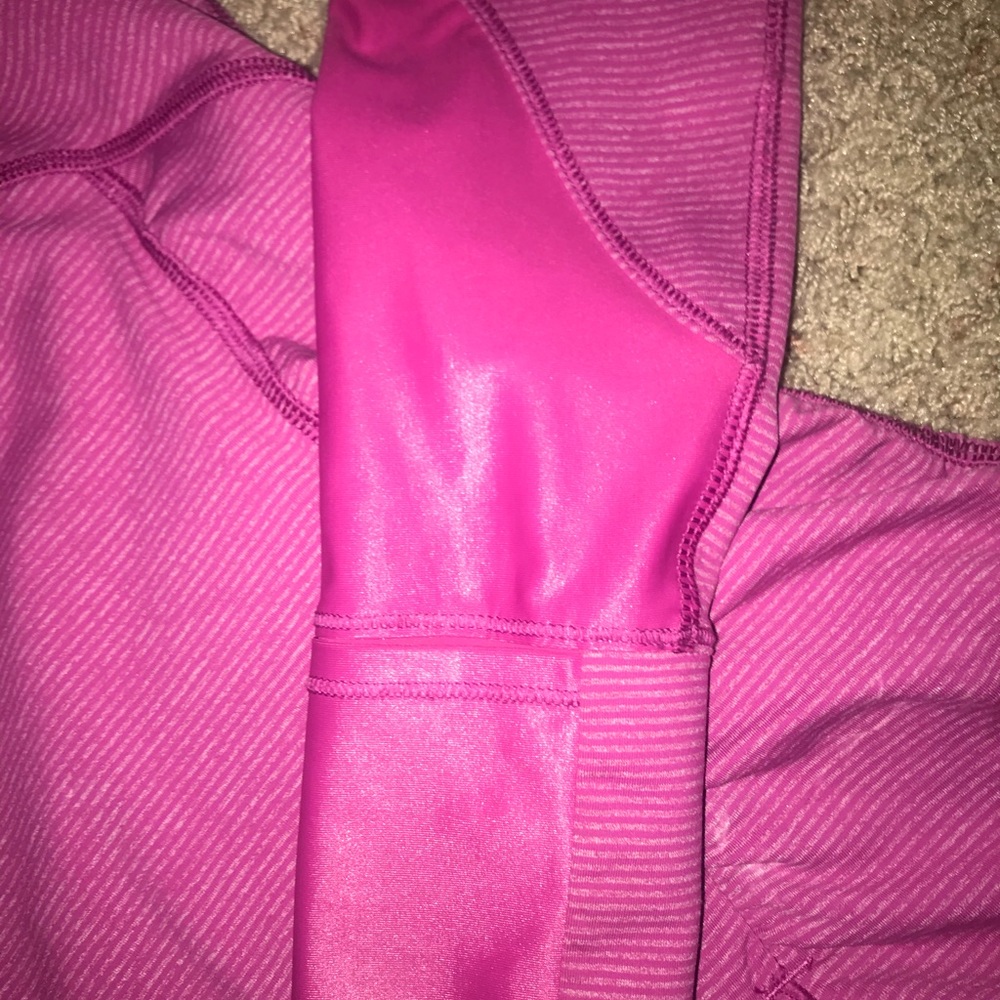 Lululemon 1/2 Zip Pink - Picture 3 of 5
